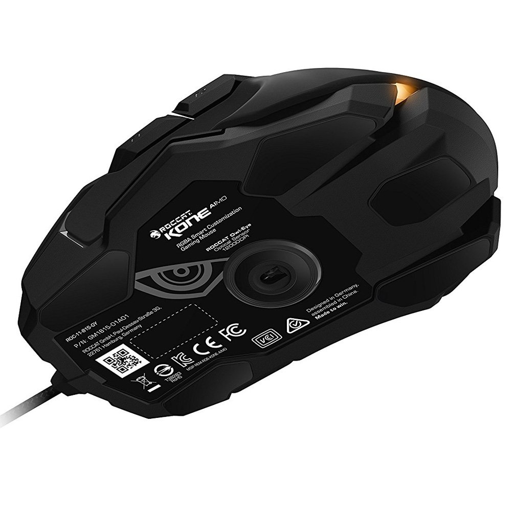 Amazon.co.jp: ROCCAT Kone AIMO-RGBA ゲーミングマウス ブラック 国内